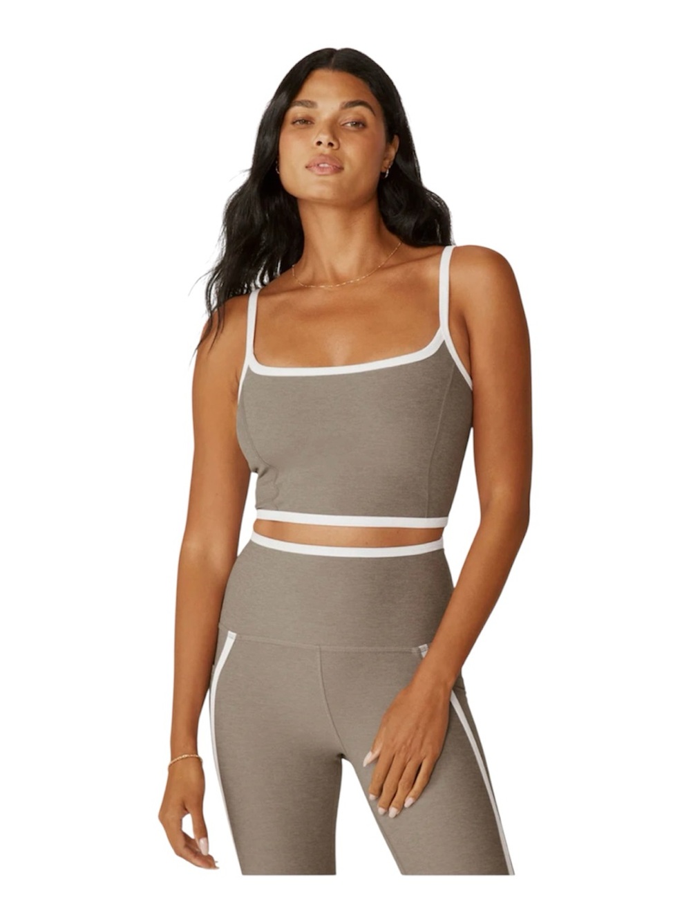Beyond Yoga Spacedye 2 Piece Set Tank Medium & High Waisted Midi Leggings Small - Picture 2 of 16